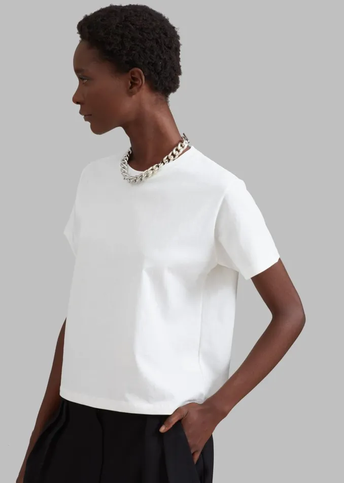 Women The Frankie Shop Tops Athens Tee White