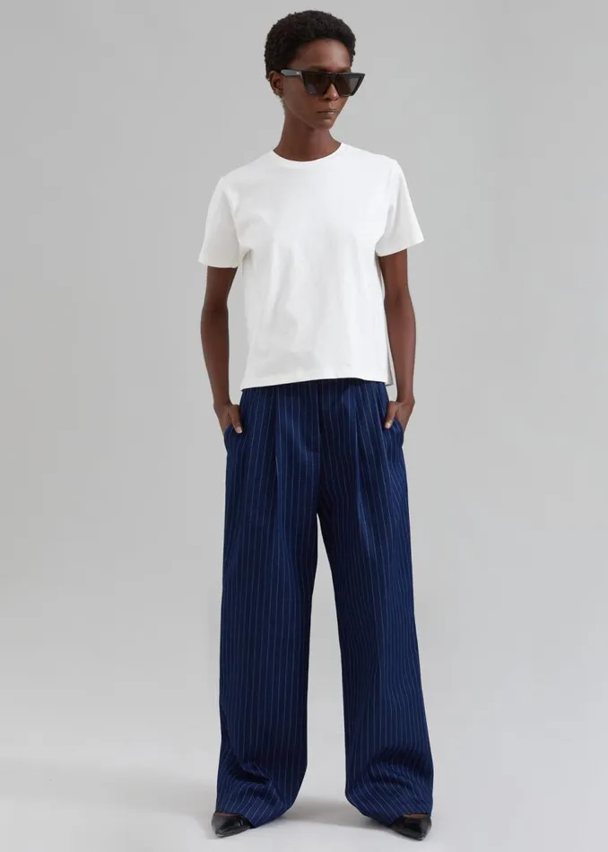 Women The Frankie Shop Tops Athens Tee White