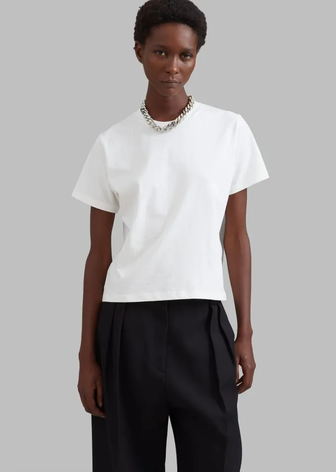 Women The Frankie Shop Tops Athens Tee White