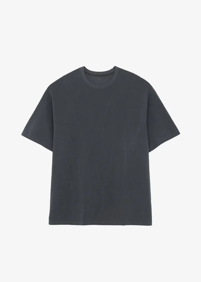 Women The Frankie Shop Tops Avak Oversized Tee Charcoal