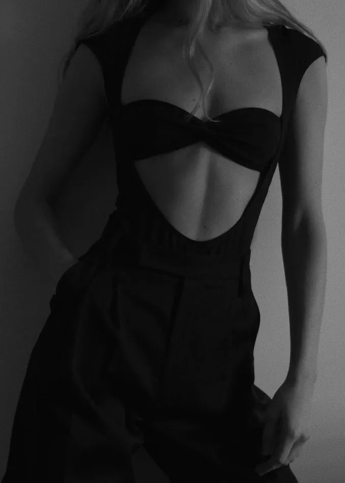 Women The Frankie Shop Tops Beaufille Baes Bodysuit Black