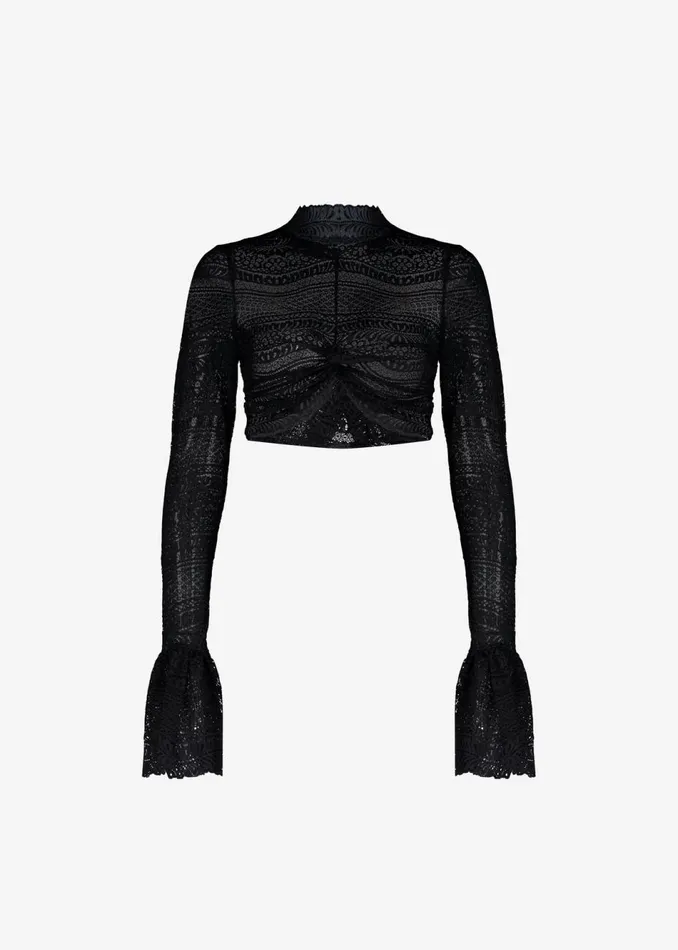 Women The Frankie Shop Tops Beaufille Frida Blouse Black