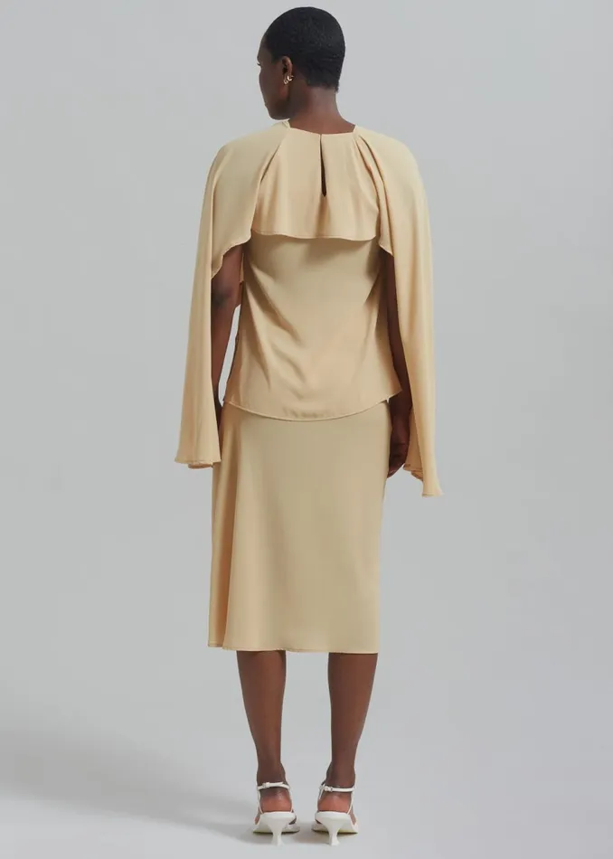 Women The Frankie Shop Tops Beaufille Leni Blouse Butter