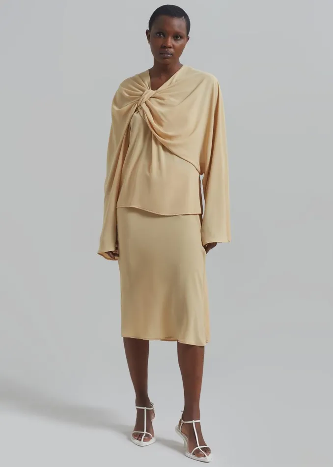 Women The Frankie Shop Tops Beaufille Leni Blouse Butter