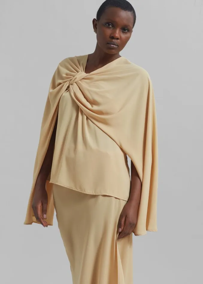 Women The Frankie Shop Tops Beaufille Leni Blouse Butter
