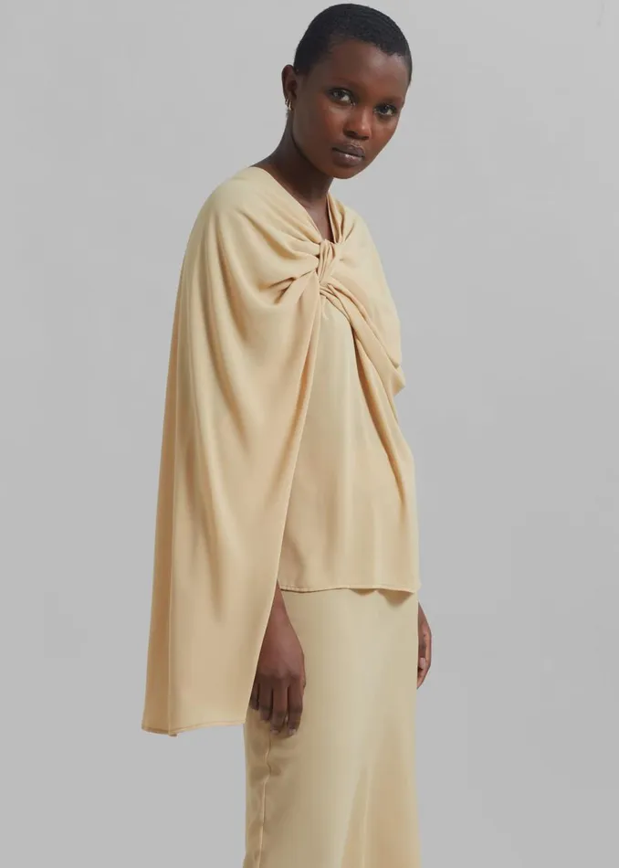 Women The Frankie Shop Tops Beaufille Leni Blouse Butter