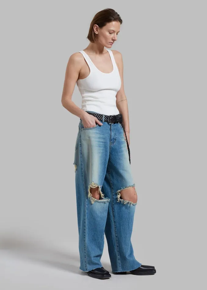 Women The Frankie Shop Tops By Malene Birger Anisa Tank Top Soft White