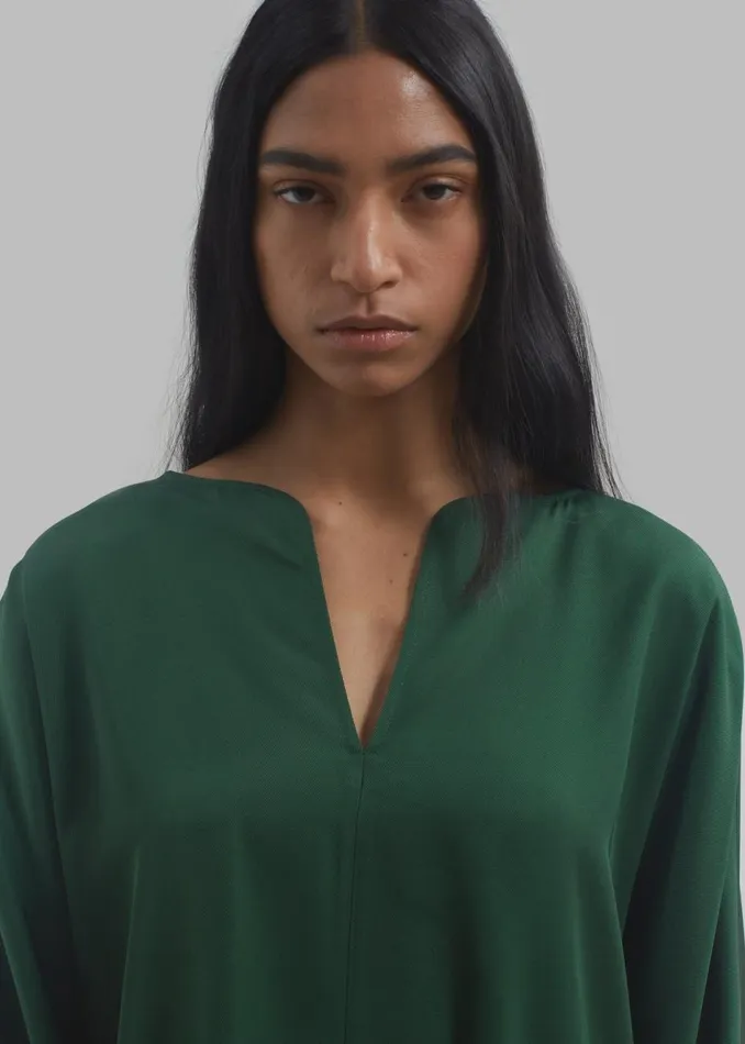 Women The Frankie Shop Tops By Malene Birger Calias Blouse Sycamore