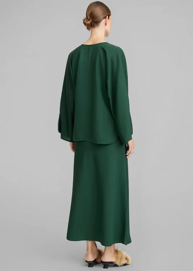 Women The Frankie Shop Tops By Malene Birger Calias Blouse Sycamore