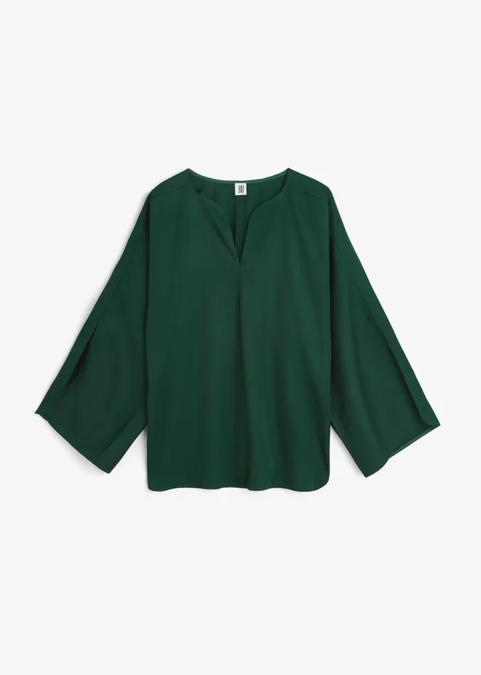 Women The Frankie Shop Tops By Malene Birger Calias Blouse Sycamore