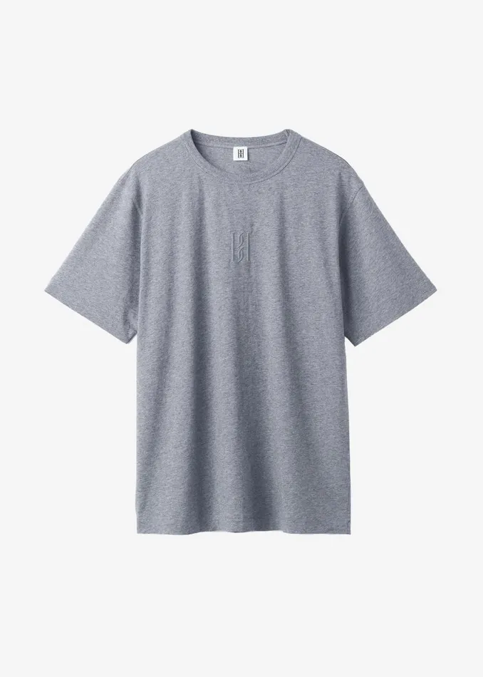 Women The Frankie Shop Tops By Malene Birger Fayeh TShirt Grey Melange