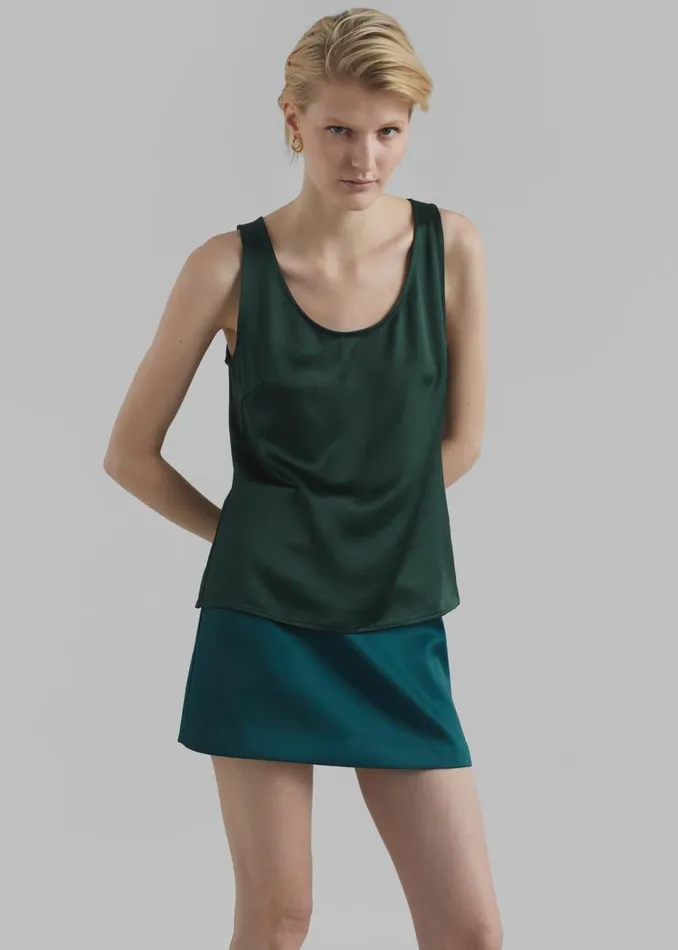 Women The Frankie Shop Tops By Malene Birger Jacie Tank Top Sycamore