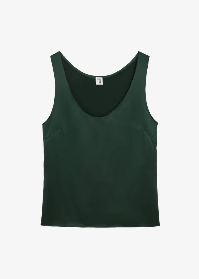 Women The Frankie Shop Tops By Malene Birger Jacie Tank Top Sycamore