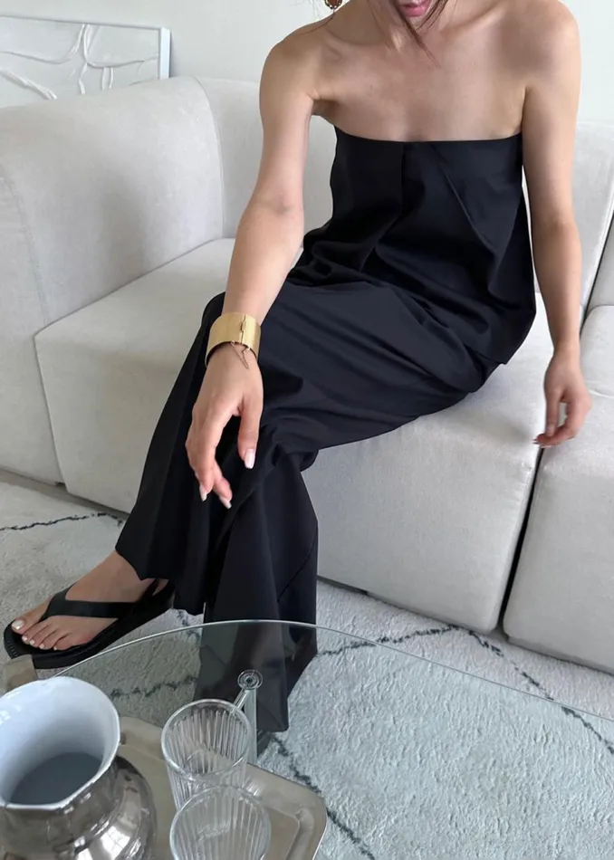 Women The Frankie Shop Tops Catalina Tube Top Black