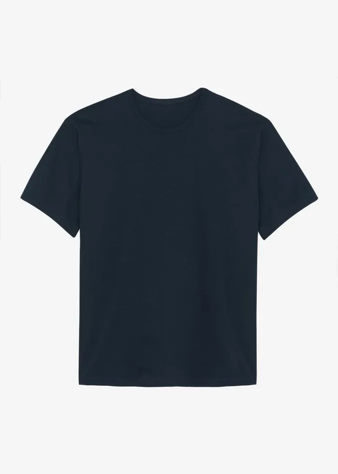 Women The Frankie Shop Tops Connell Boxy Tee Navy