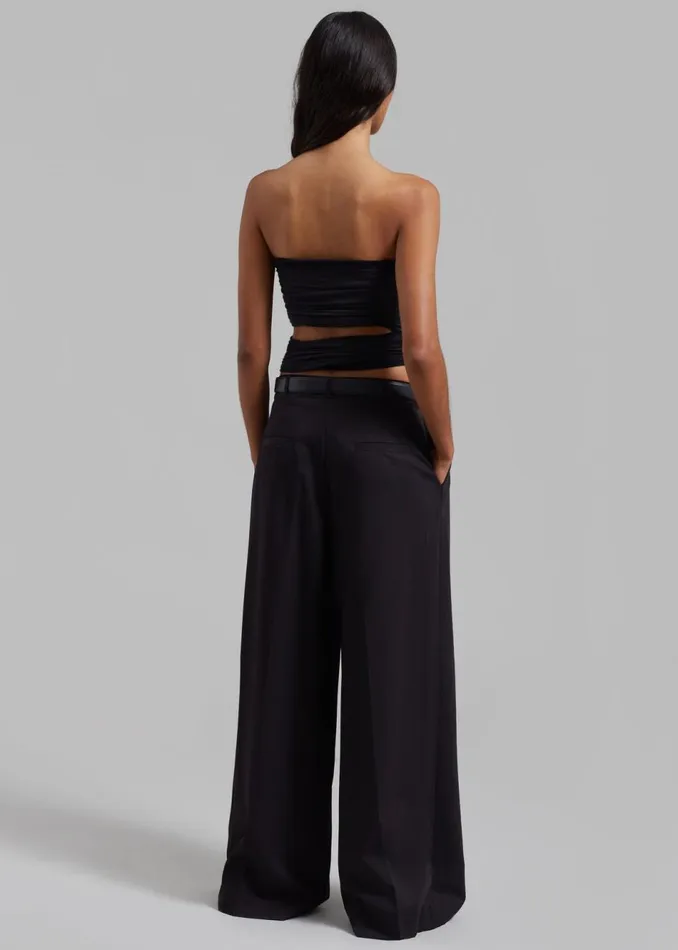 Women The Frankie Shop Tops Elena Tube Top Black