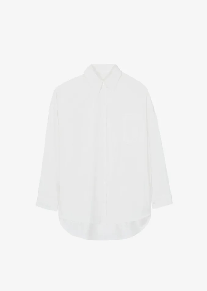 Women The Frankie Shop Tops Elide Shirt Optic White