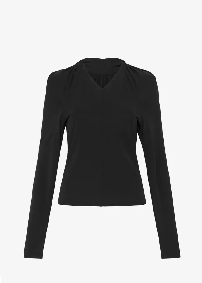 Women The Frankie Shop Tops Esse Studios Odessa V Top Black