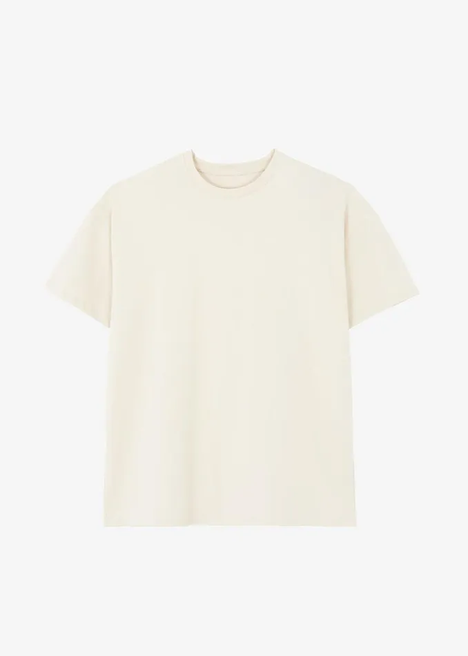 Women The Frankie Shop Tops Faro Boxy Tee Beige