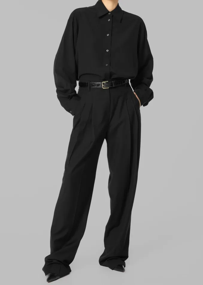 Women The Frankie Shop Tops Gelso Shirt Black