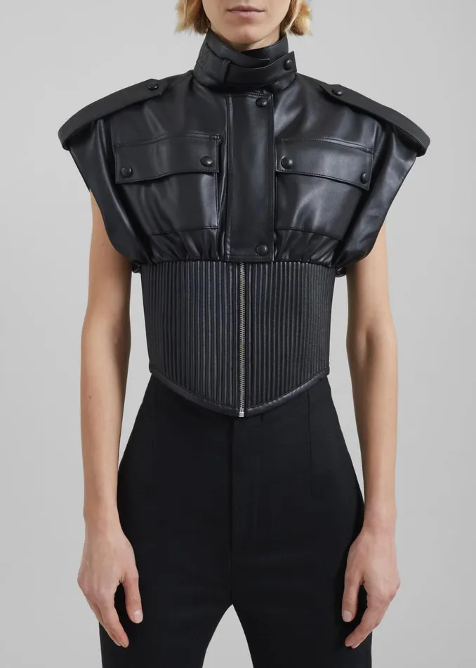 Women The Frankie Shop Tops Gudu Top 05 Black