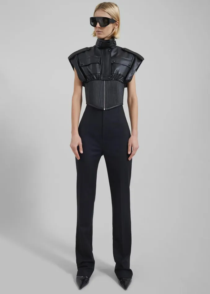 Women The Frankie Shop Tops Gudu Top 05 Black
