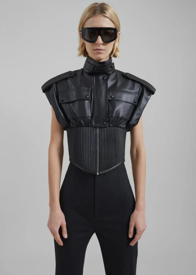 Women The Frankie Shop Tops Gudu Top 05 Black