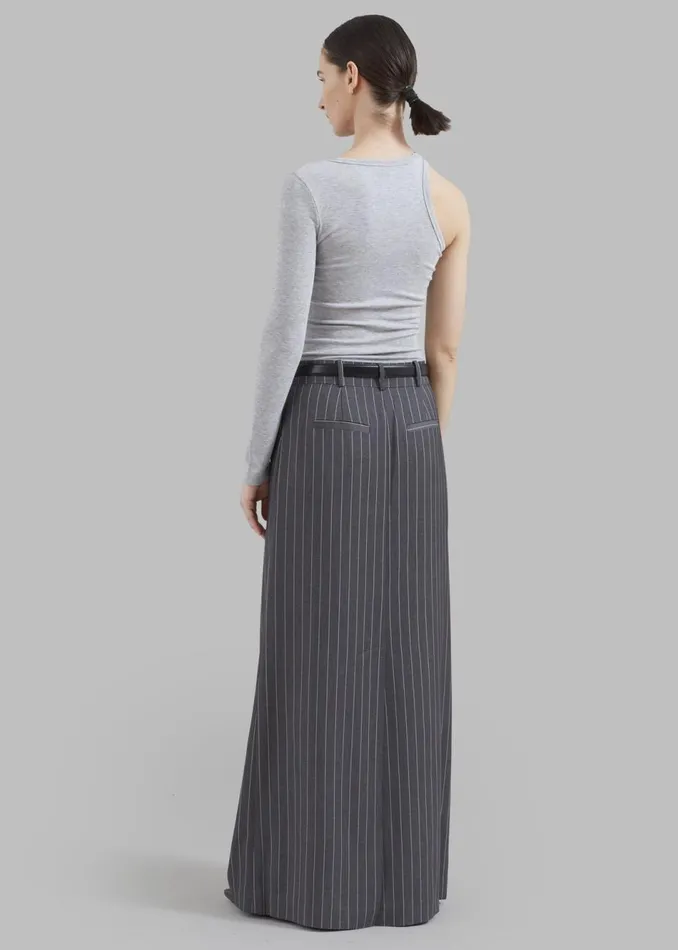 Women The Frankie Shop Tops Jamie Asymmetric TShirt Grey