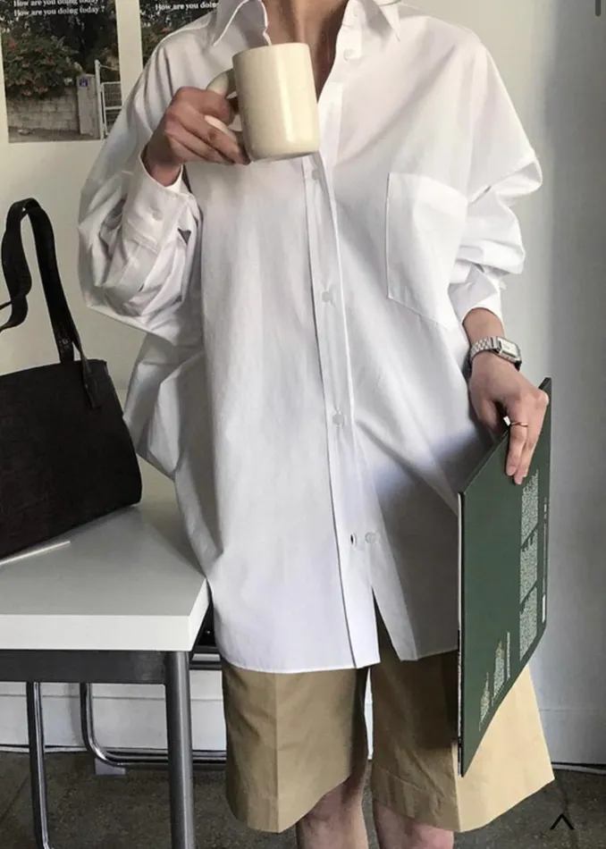 Women The Frankie Shop Tops Kat Shirt White