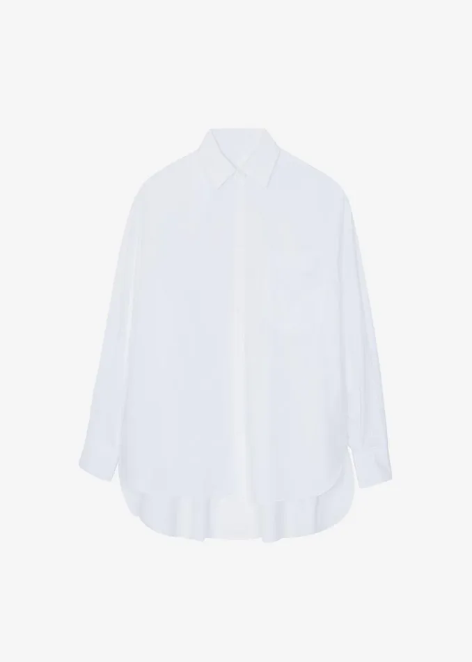 Women The Frankie Shop Tops Kat Shirt White