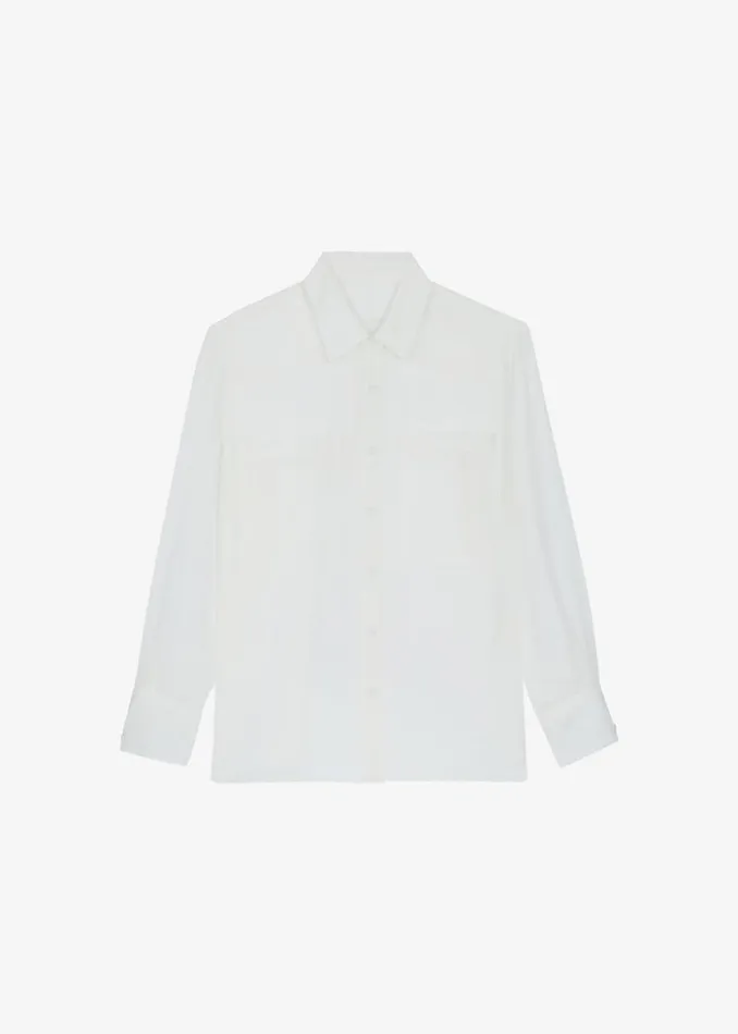 Women The Frankie Shop Tops Kier Blouse Off White