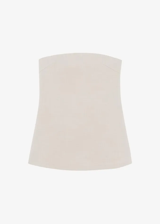 Women The Frankie Shop Tops Kit Strapless Top Beige