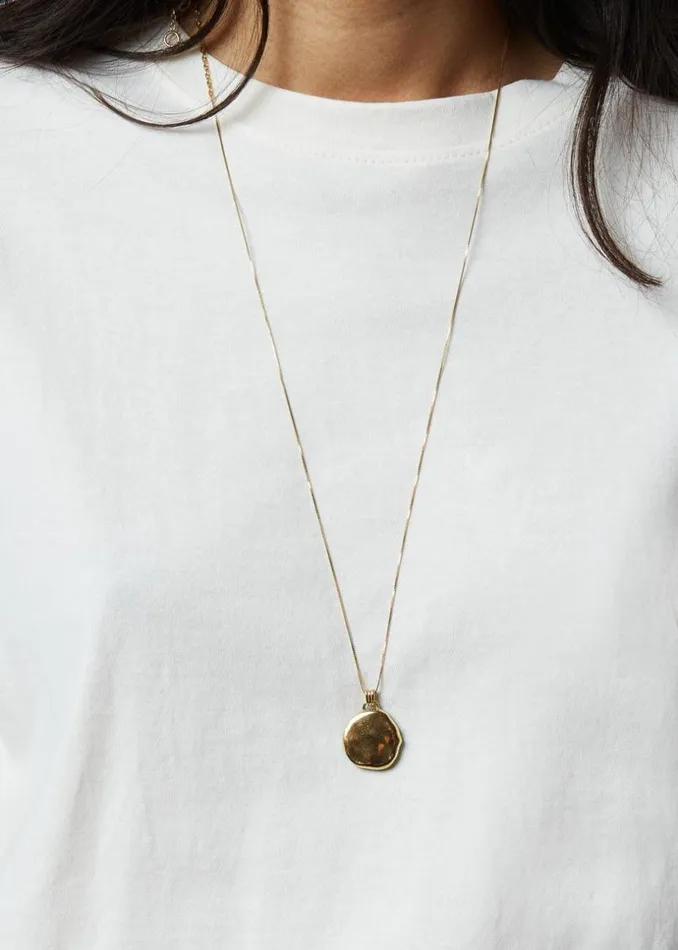 Women The Frankie Shop Tops Lilou Simple Tee Beige