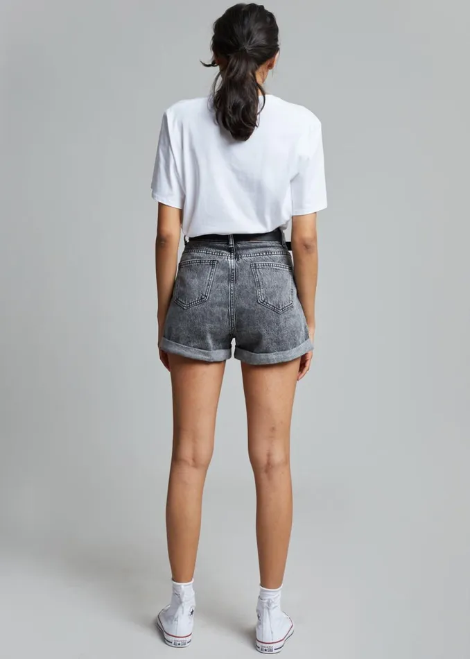 Women The Frankie Shop Tops Lilou Simple Tee Optic White