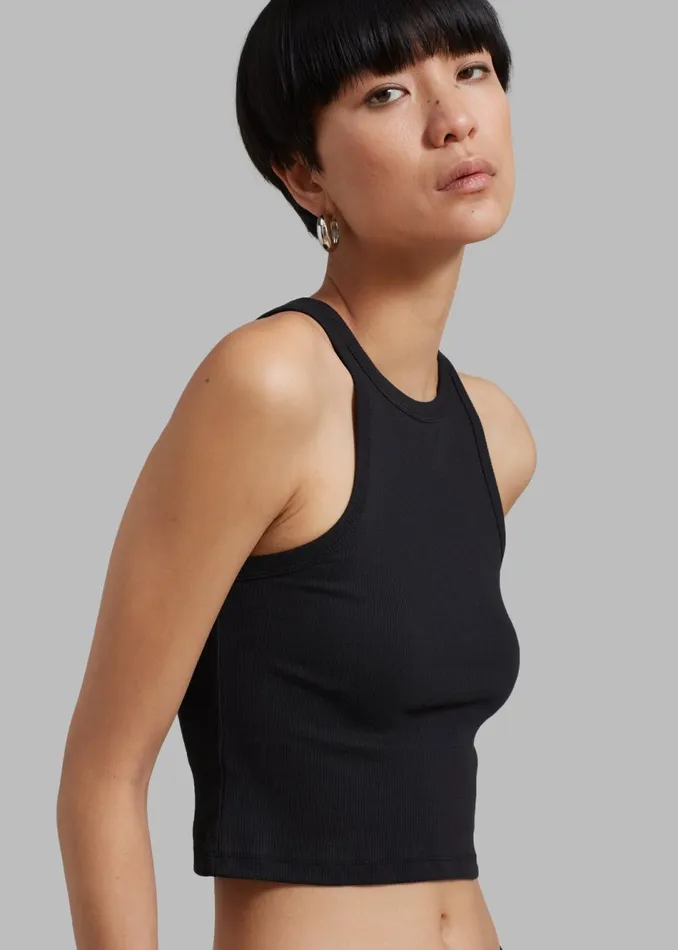 Women The Frankie Shop Tops Maisy Tank Top Black