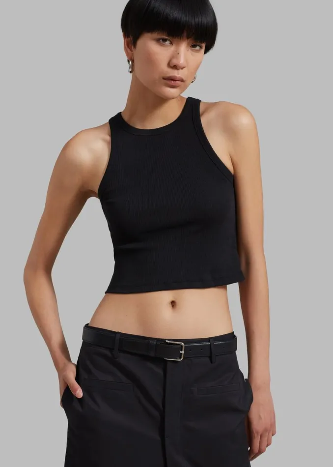 Women The Frankie Shop Tops Maisy Tank Top Black