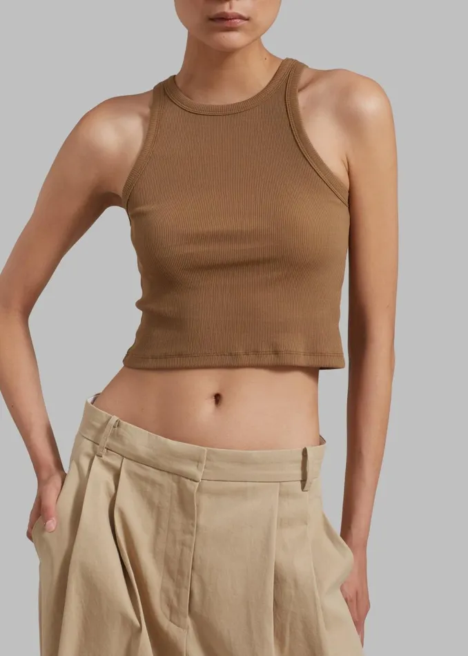 Women The Frankie Shop Tops Maisy Tank Top Brown