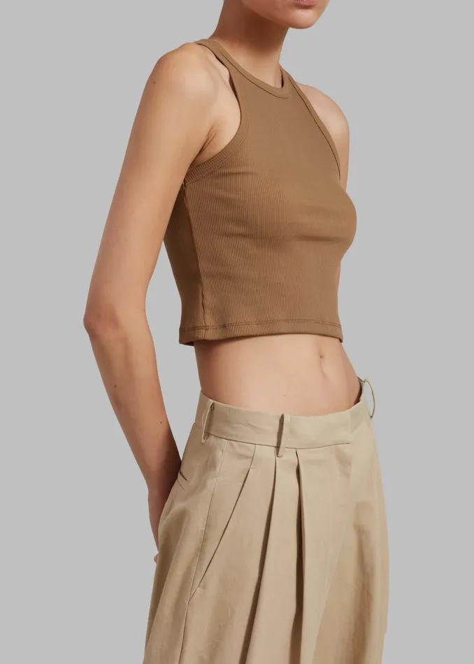 Women The Frankie Shop Tops Maisy Tank Top Brown
