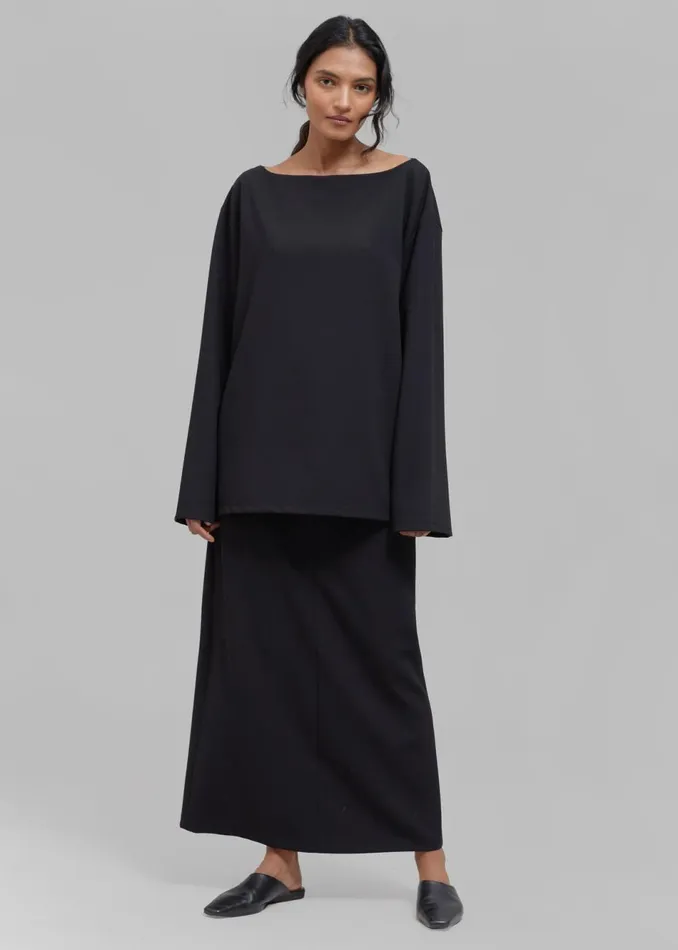 Women The Frankie Shop Tops Malvo Top Black