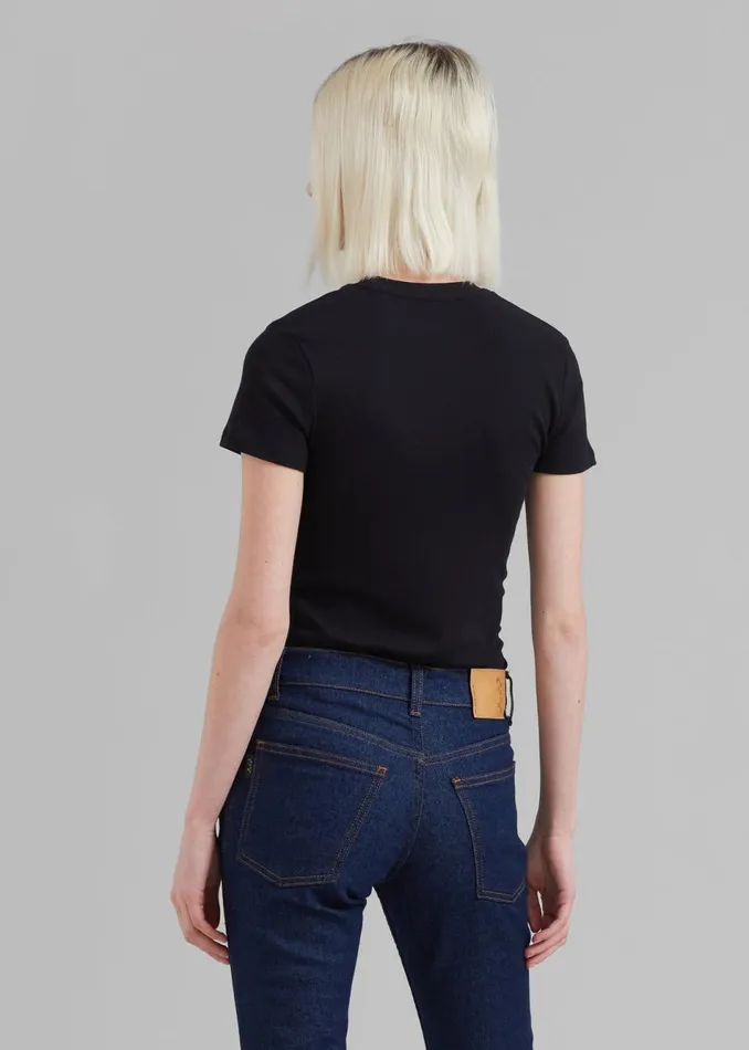 Women The Frankie Shop Tops Palmira Tee Black