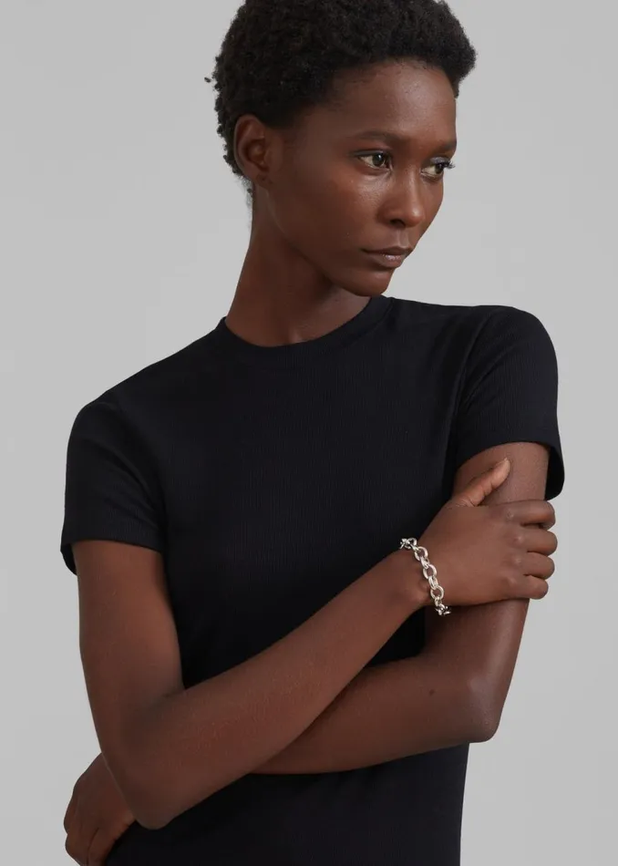 Women The Frankie Shop Tops Palmira Tee Black