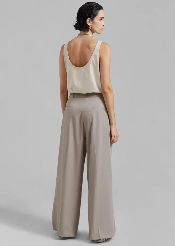 Women The Frankie Shop Tops Penelope Tank Top Beige