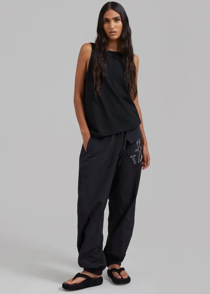 Women The Frankie Shop Tops Penelope Tank Top Black