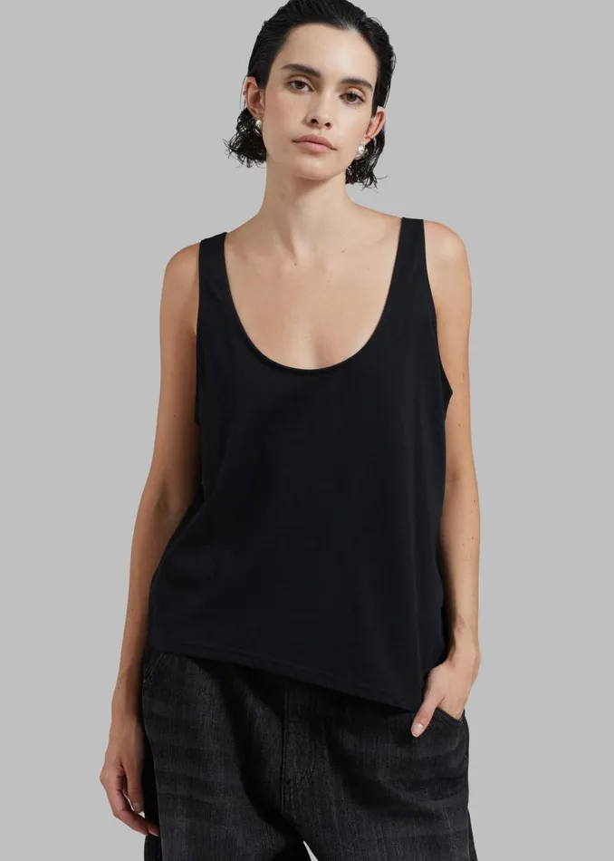Women The Frankie Shop Tops Penelope Tank Top Black