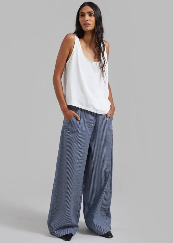 Women The Frankie Shop Tops Penelope Tank Top White