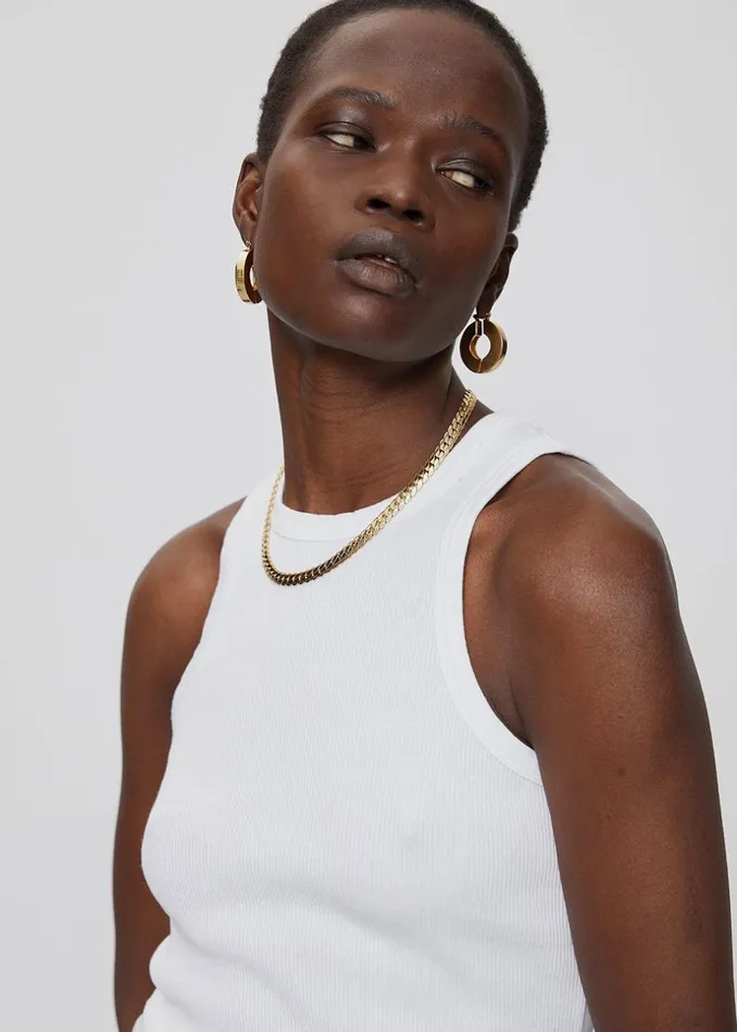 Women The Frankie Shop Tops Rhe Car Tank White