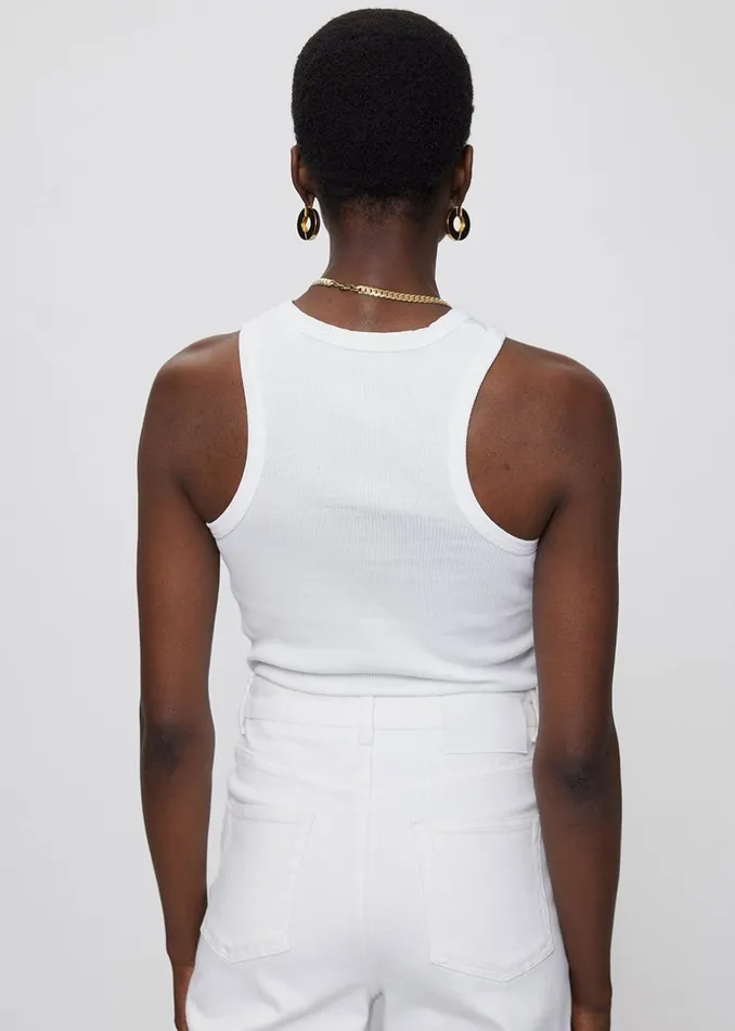 Women The Frankie Shop Tops Rhe Car Tank White