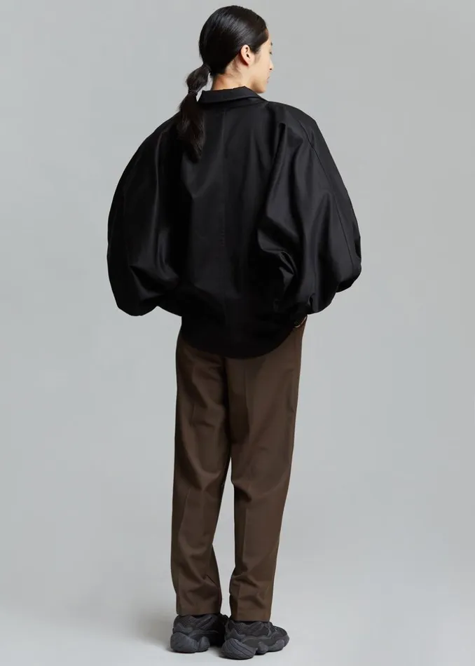 Women The Frankie Shop Tops Sabi Blouse Black