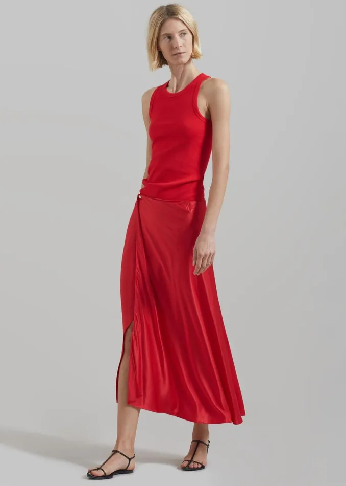 Women The Frankie Shop Tops Samse Samse Alexo Tank True Red