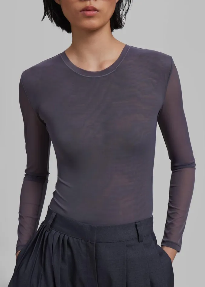 Women The Frankie Shop Tops Samse Samse Bella Bodysuit Excalibur